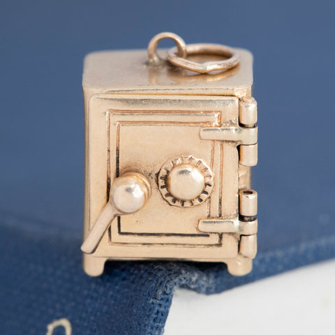 Vintage Dollar Safe Charm