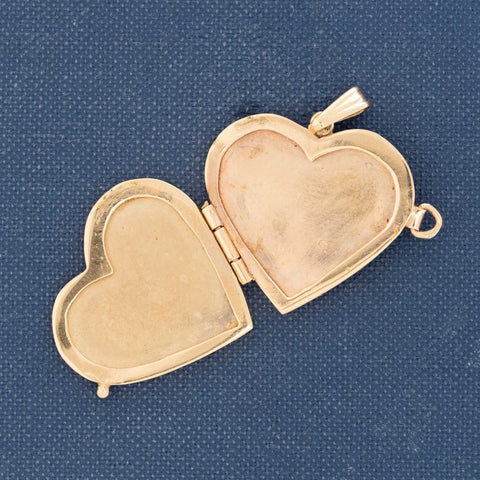 Vintage Heart Locket Pendant