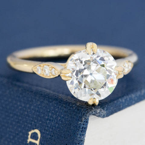 2.06ct Old European Cut Diamond Solitaire, GIA K VS1