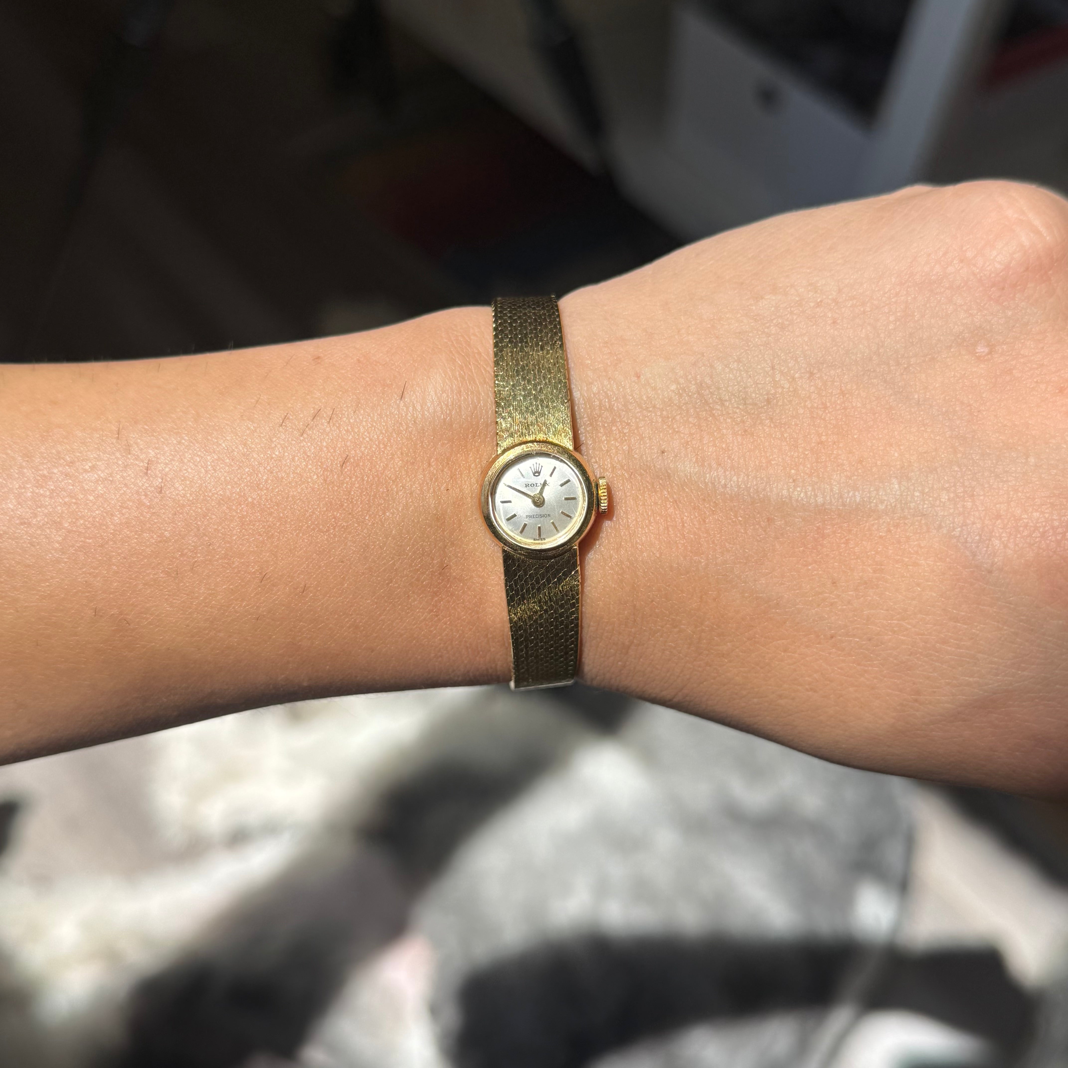 Vintage Gold Ladies Watch, by Rolex