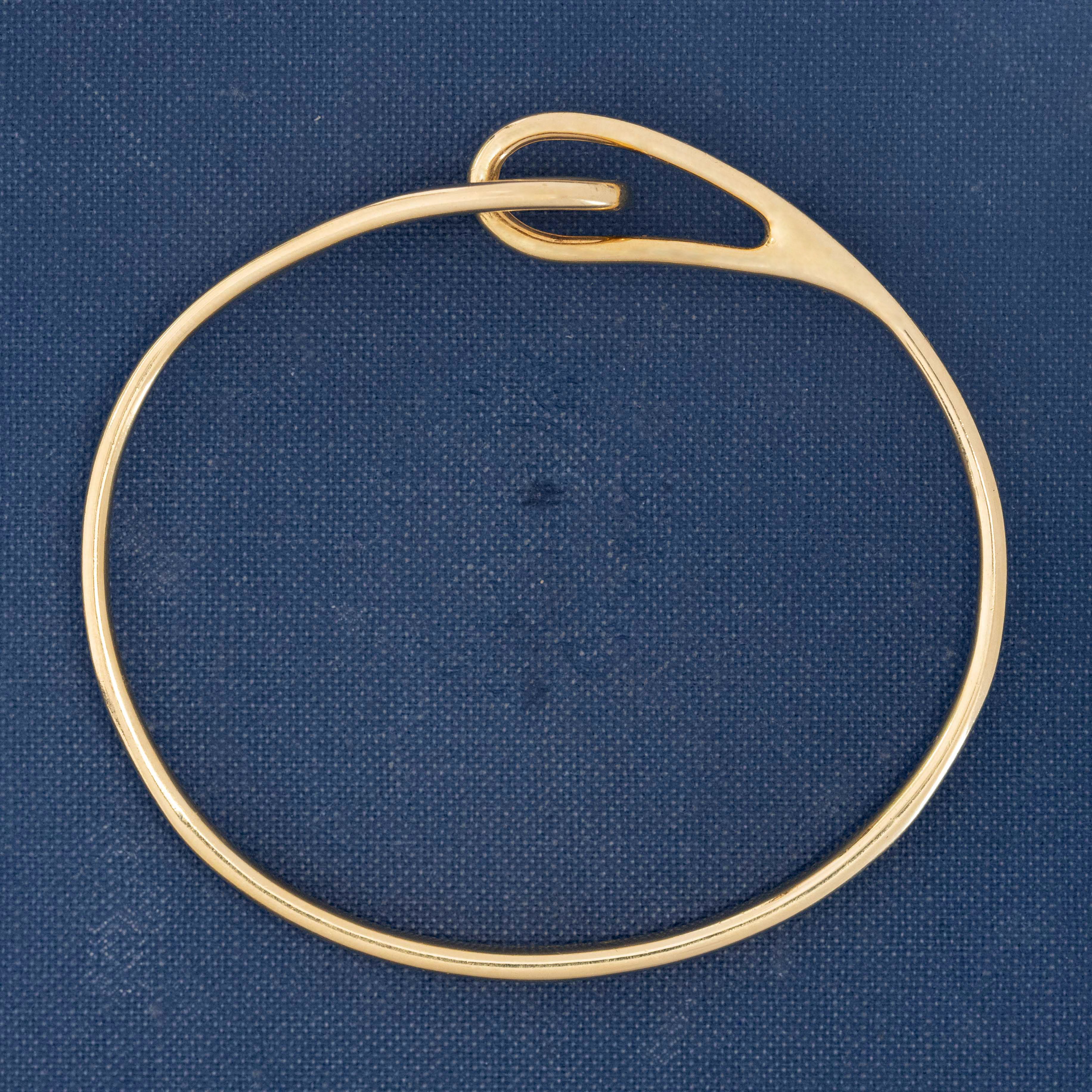 Vintage Double Loop Bangle, by Tiffany & Co.