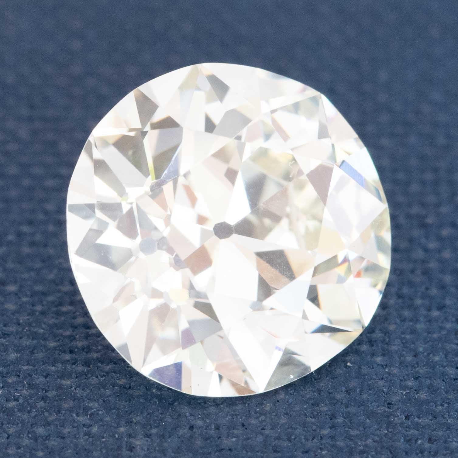 4.50ct Old European Cut Diamond, GIA L VS1