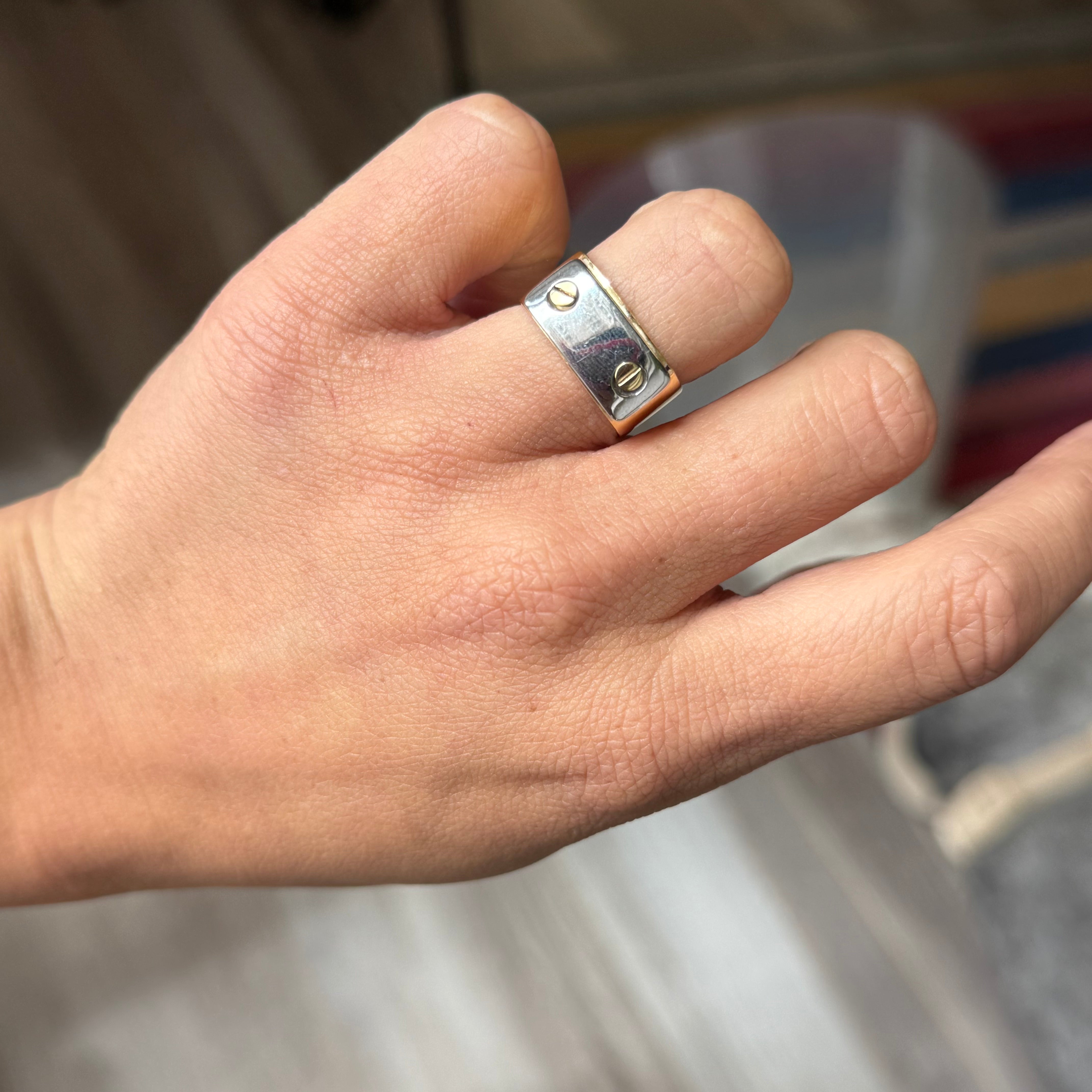 Vintage Square Shank Band, by Piaget