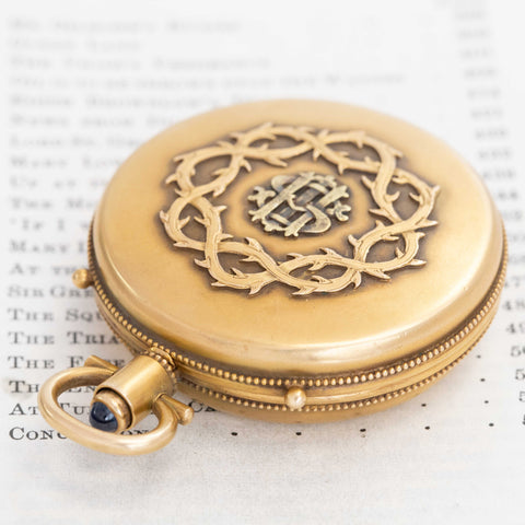 Antique Locket Coin Holder Pendant