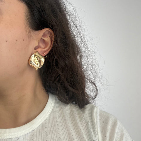 Vintage Freeform Earrings