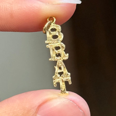 Vintage BRAT Charm