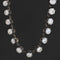 40.58ctw Old European Cut Diamond Collet Riviere Necklace