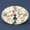 6.41ct Antique Oval Cut Diamond, GIA W-X SI1