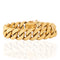 Vintage Jumbo Curb Link Bracelet, French