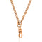 Vintage Long Curb Link Chain Necklace