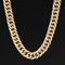 Vintage Flat Curb Link Chain, by Gucci c. 1980