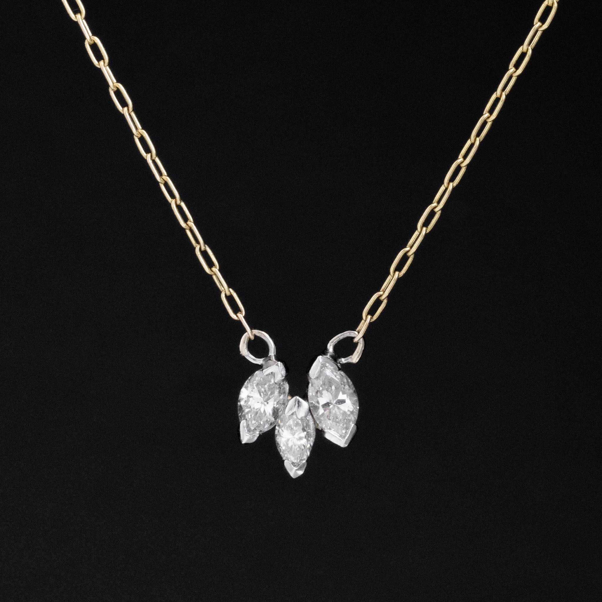 .42ctw Marquise Cut Diamond Component Pendant