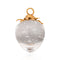 Strawberry Glass Pendant, by Steuban Glass