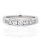 Vintage Baguette & Round Cut Diamond Band