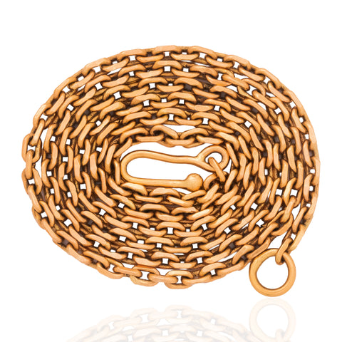 Vintage Biker Link Chain Necklace