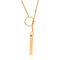 Gold Lariat Necklace, by Gucci