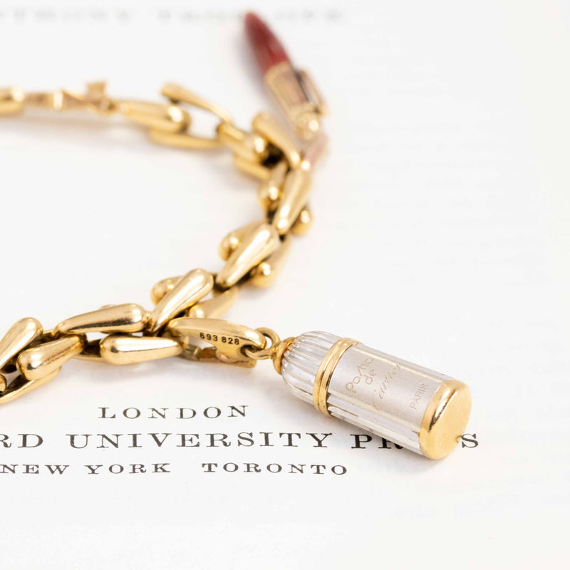 Shop Gold Vintage Cartier Link Bracelet | Solitaire Jewelers – SOLITAIRE  JEWELERS
