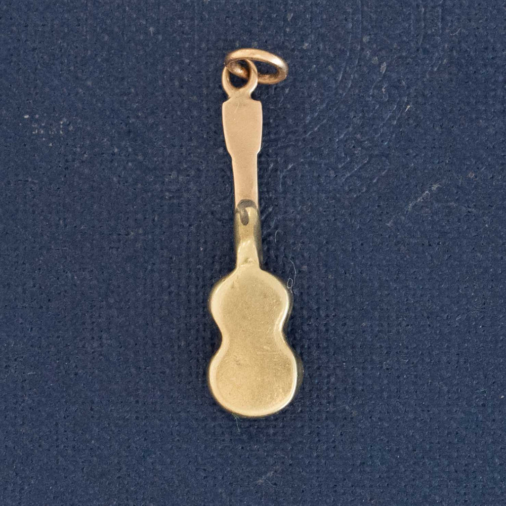Vintage Acoustic Guitar Charm