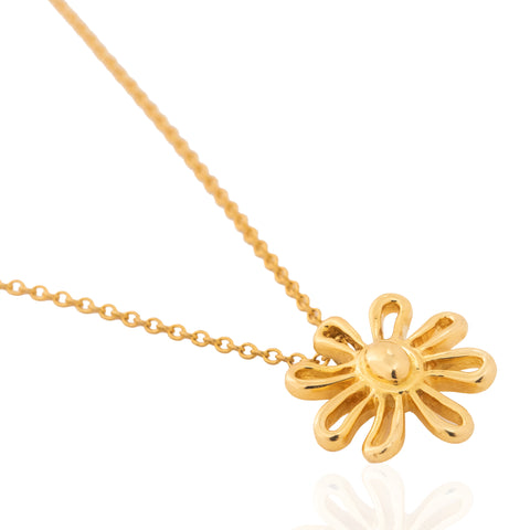 Vintage Daisy Flower Pendant, by Paloma Picasso for Tiffany & Co.
