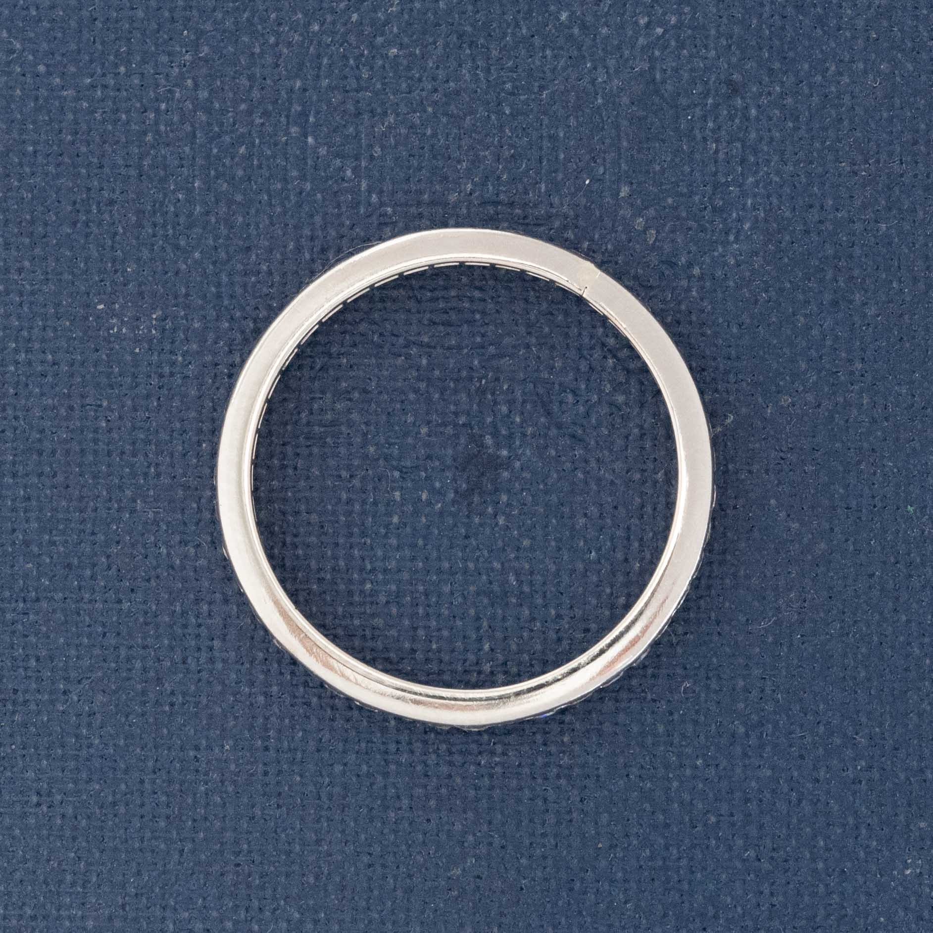 .40ctw Vintage Single Cut Diamond Eternity Band