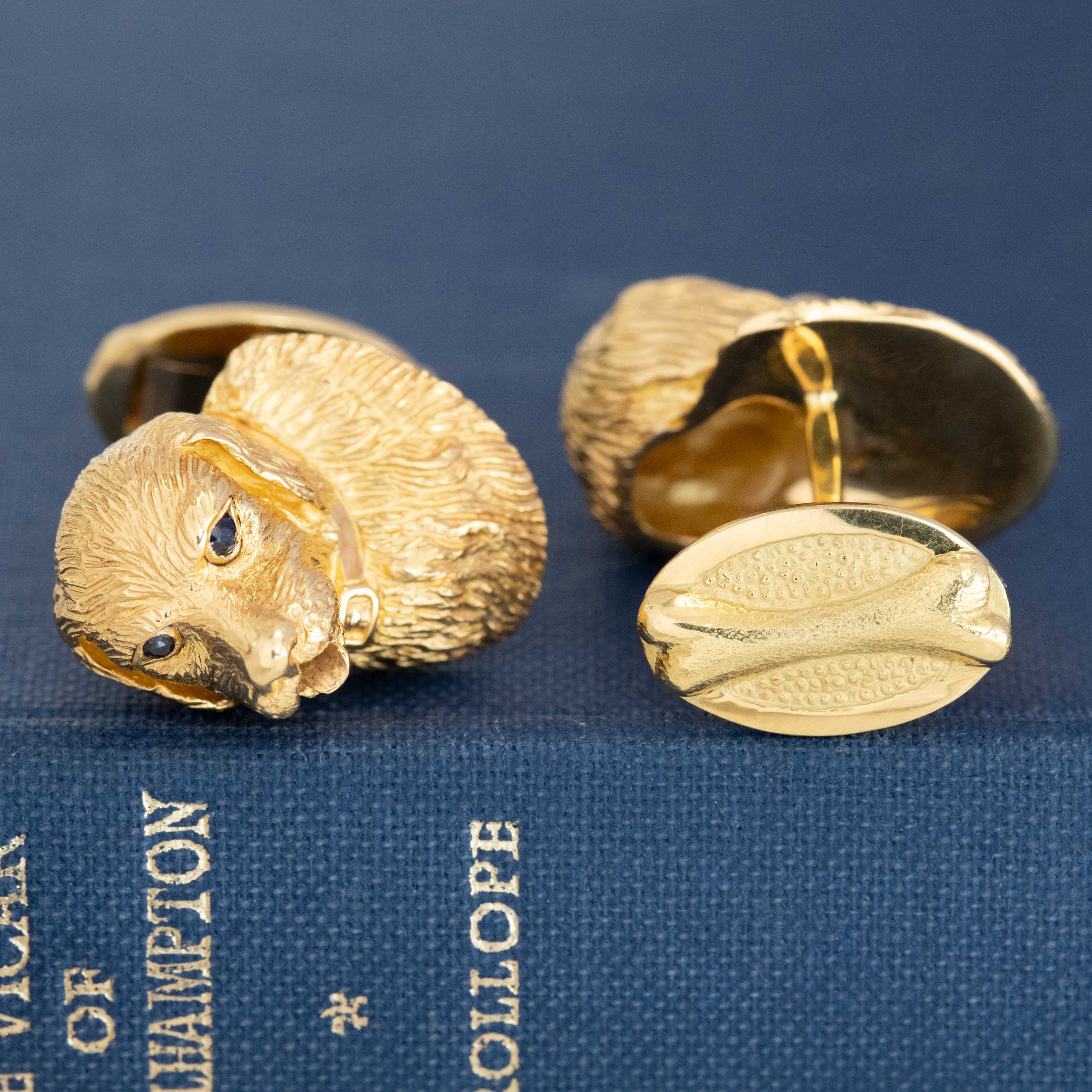 Vintage Dog & Bone Cuff Links, by Tiffany & Co.