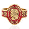 Vintage Enamel Cigar Ring, by Cartier