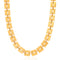 Vintage Flat Square Link Chain Necklace