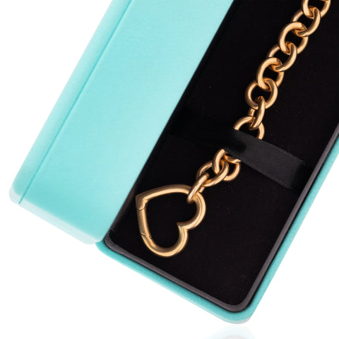 Vintage Heart Link Bracelet, by Tiffany & Co.