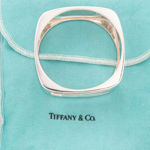 Vintage LOVE Wide Bangle, by Donald Claflin for Tiffany & Co.