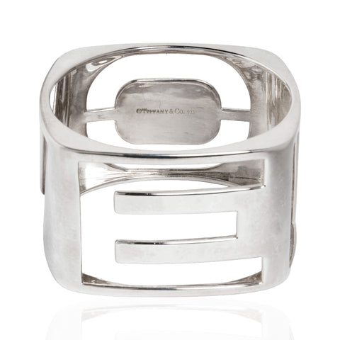 Vintage LOVE Wide Bangle, by Donald Claflin for Tiffany & Co.