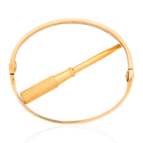 Vintage Love Bangle, by Aldo Cipullo for Cartier