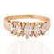 1.05ctw Vintage Mixed Cut Marquise & Baguette Ring
