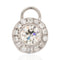 1.25ctw Vintage Old European Cut Diamond Cluster Pendant
