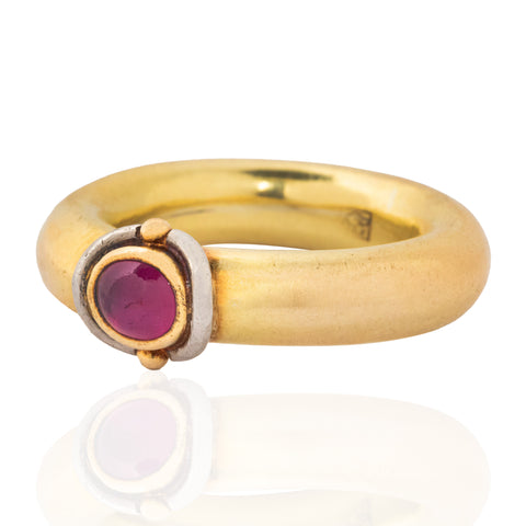 Vintage Ruby Donut Band