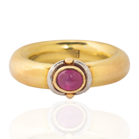 Vintage Ruby Donut Band