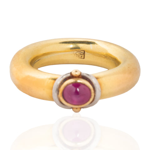 Vintage Ruby Donut Band