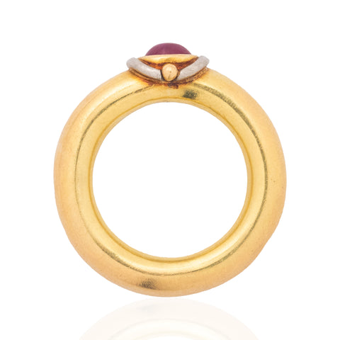 Vintage Ruby Donut Band