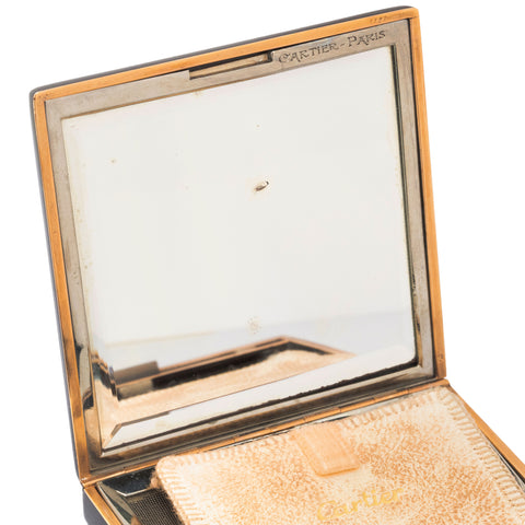 RARE Art Deco "Tutti Frutti" Vanity Case/Compact, by Cartier Paris