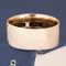Antique Yellow Gold Wide Band 7.7mm