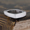 Abstract White Gold Band by Gucci