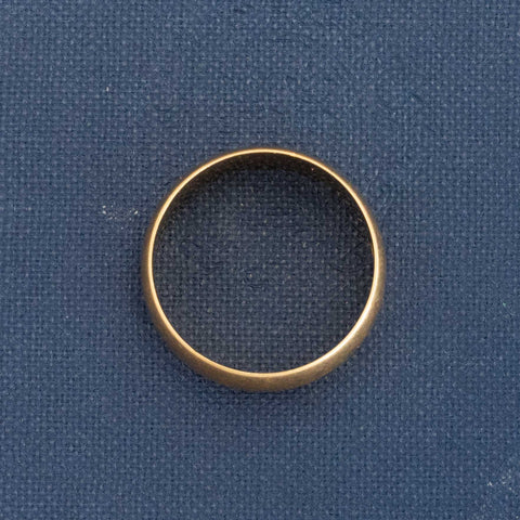 Antique 18kt Wide Band, 6.85mm