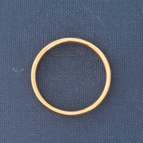 Antique 22kt Wedding Band, 4.4mm