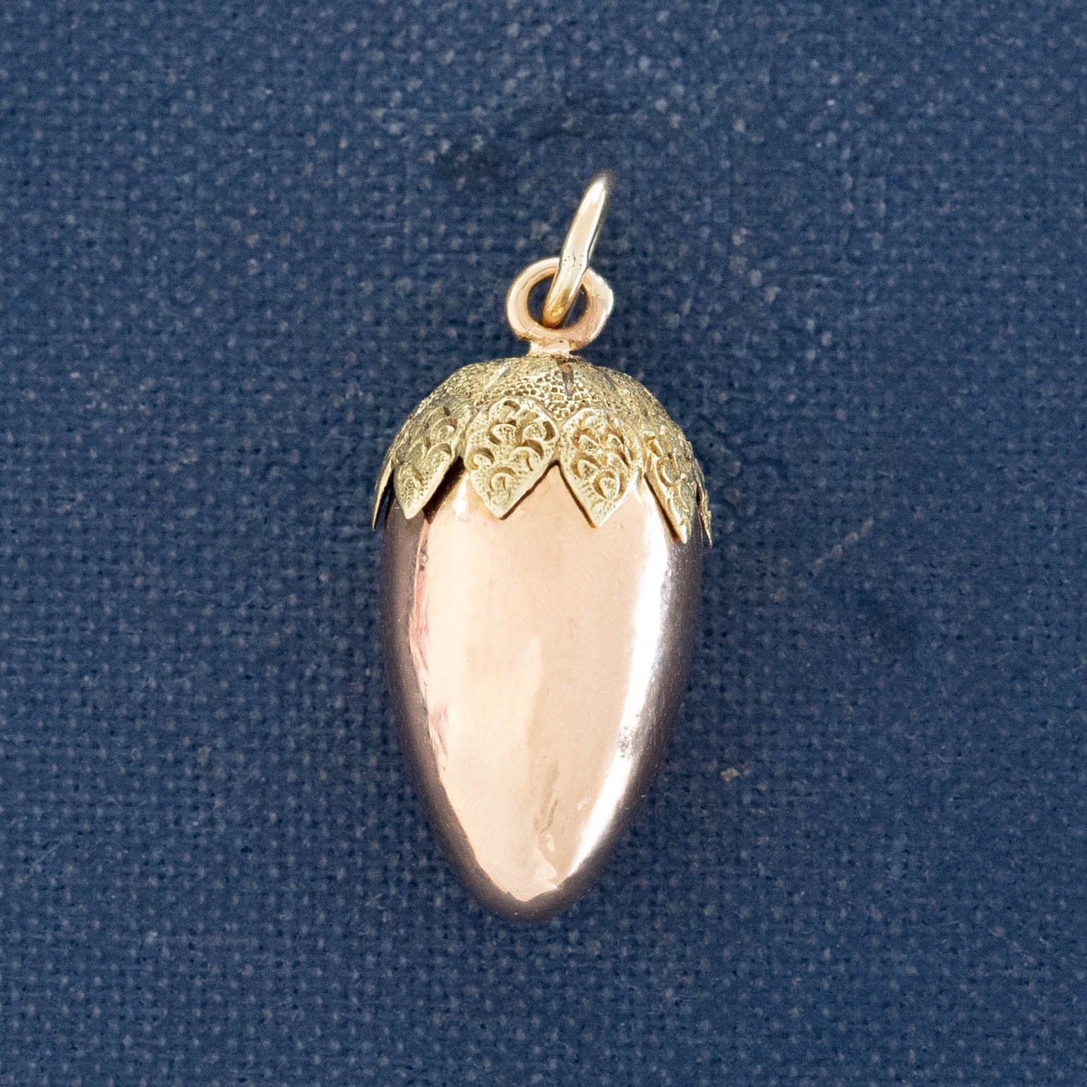 Antique Acorn Charm