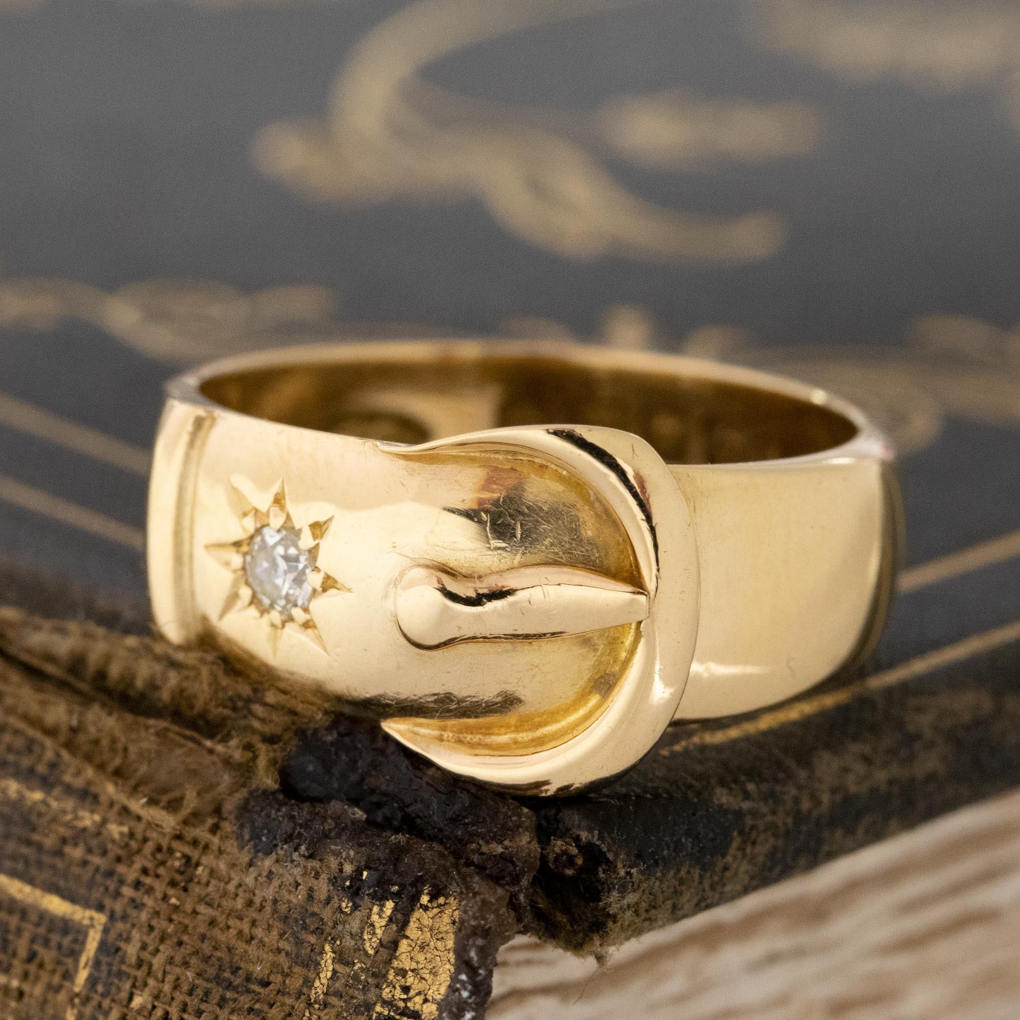 Antique Buckle Band, English c. 1917