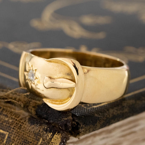 Antique Buckle Band, English c. 1917
