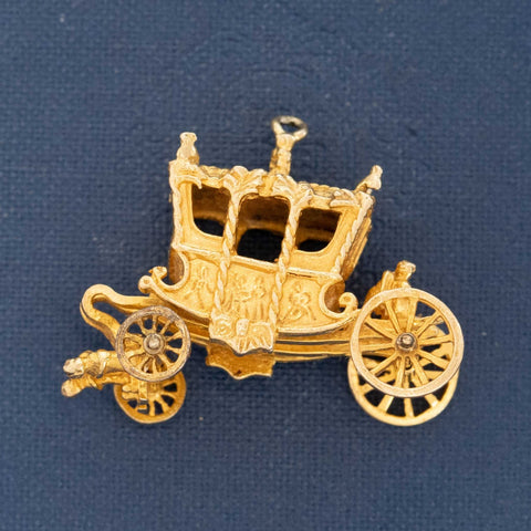 Antique Carriage Charm, English