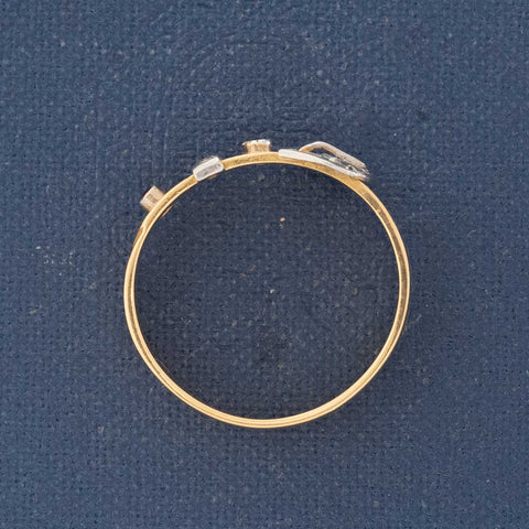 Antique Diamond & Ruby Buckle Band, English
