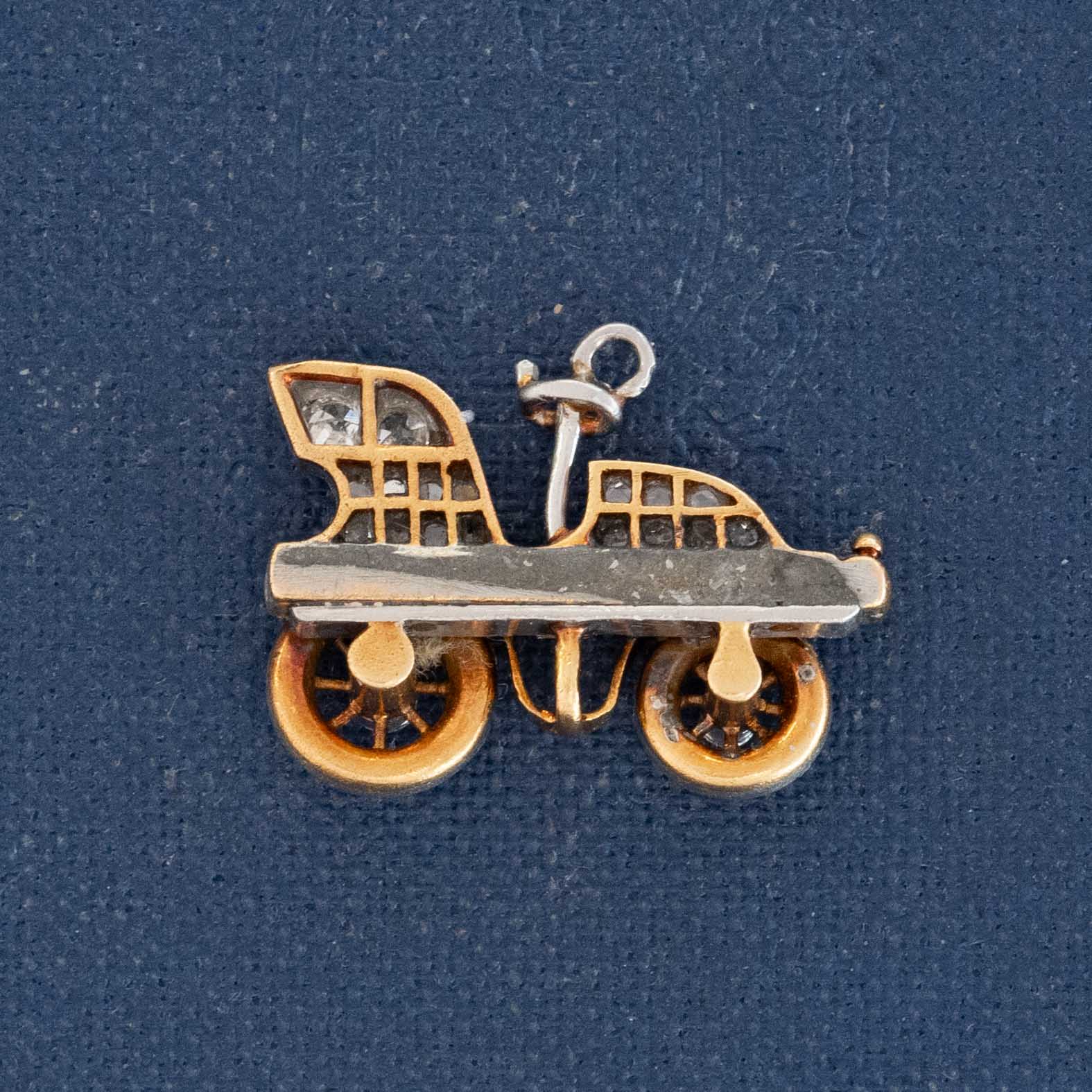Antique Diamond Vintage Car Charm