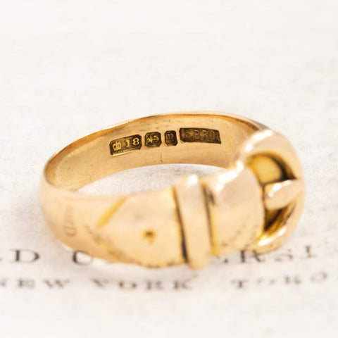 Antique English Buckle Band