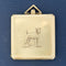 Antique Engraved Schnauzer Locket & Mirror Pendant, by Tiffany & Co.